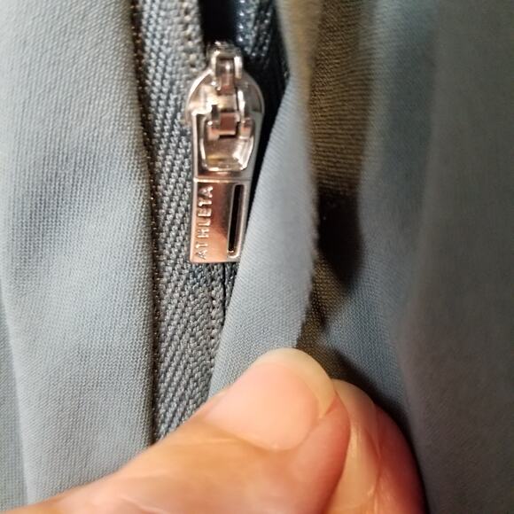 Athleta Cosmic Skirt Hi Lo Athleisure Pockets Gray Size XS - Picture 7 of 9